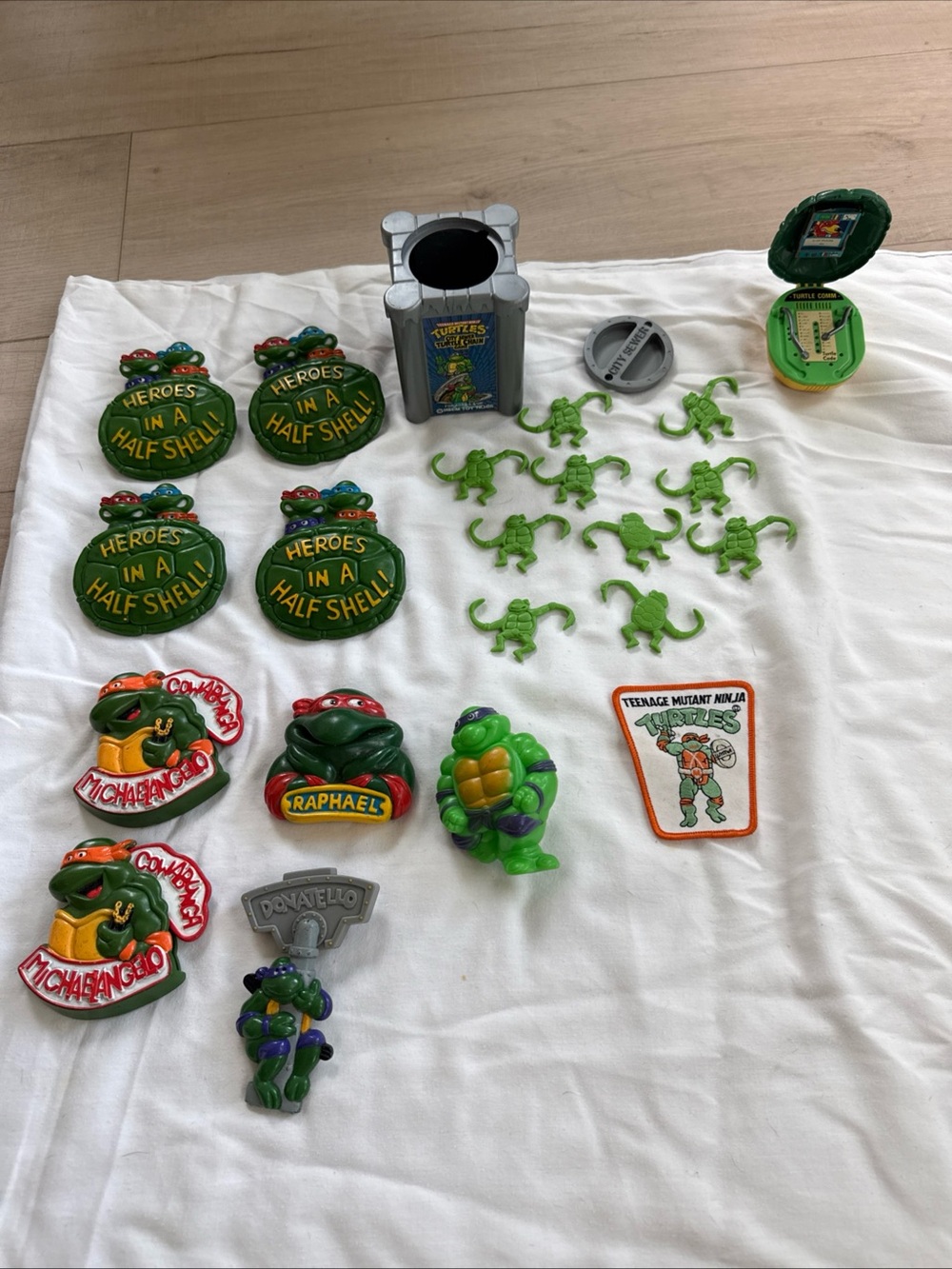 Teenage Mutant Ninja Turtles toy lot
